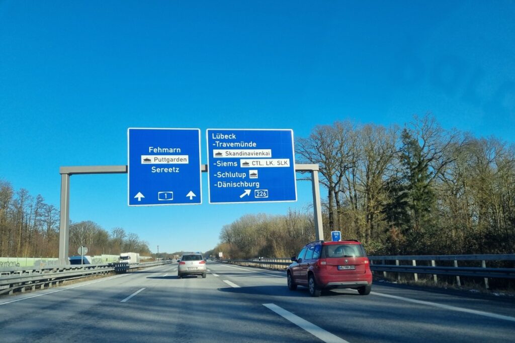 auto naar puttgarden