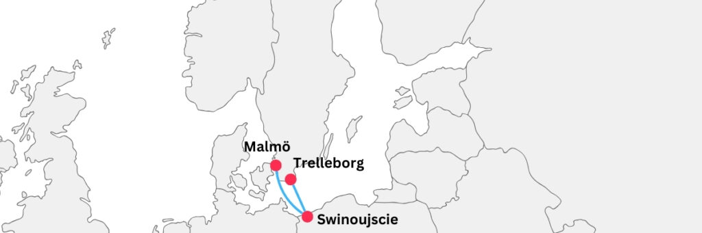 polen zweden ferry