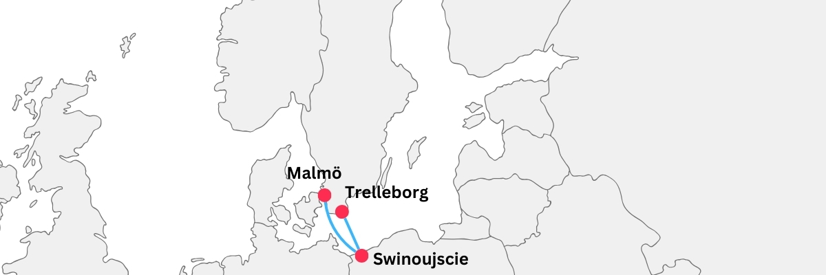 polen zweden ferry