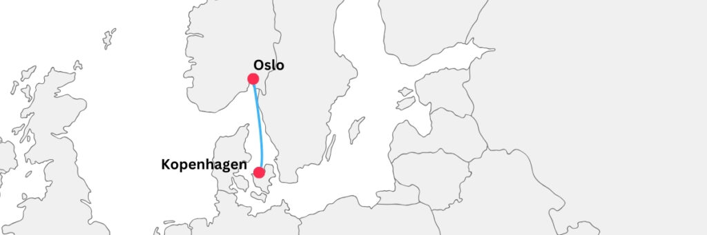 kopenhagen oslo