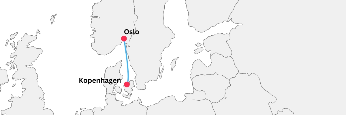 kopenhagen oslo